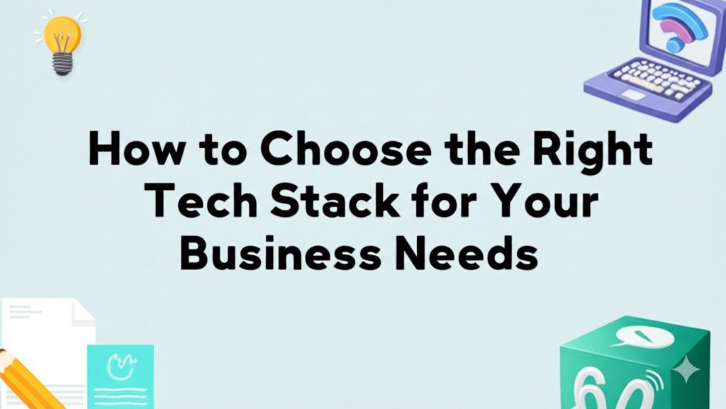 How to Choose the Right Tech Stack for Your Business Needs